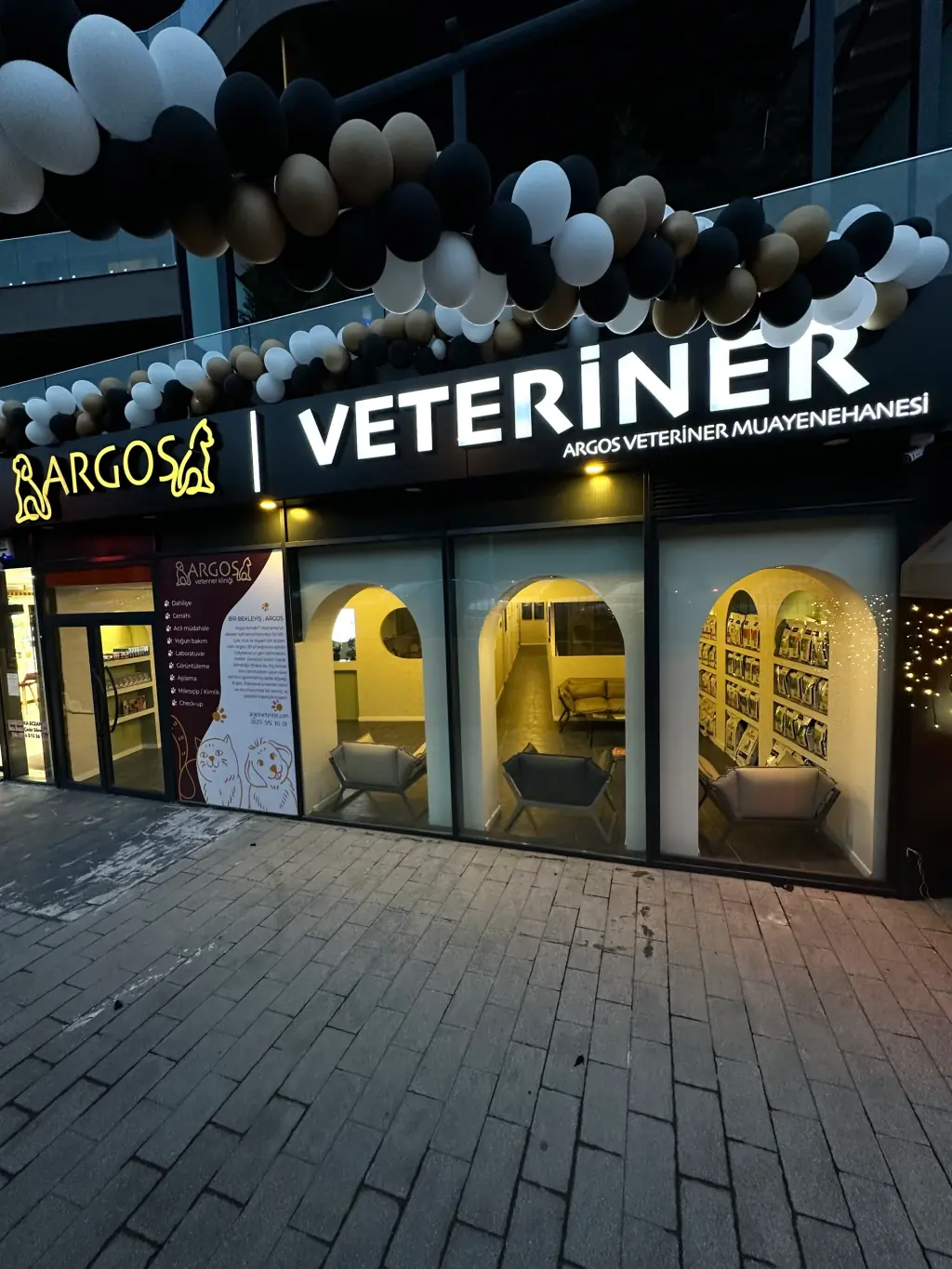 Klinik Dış Cephesi - Argos Veteriner Kliniği