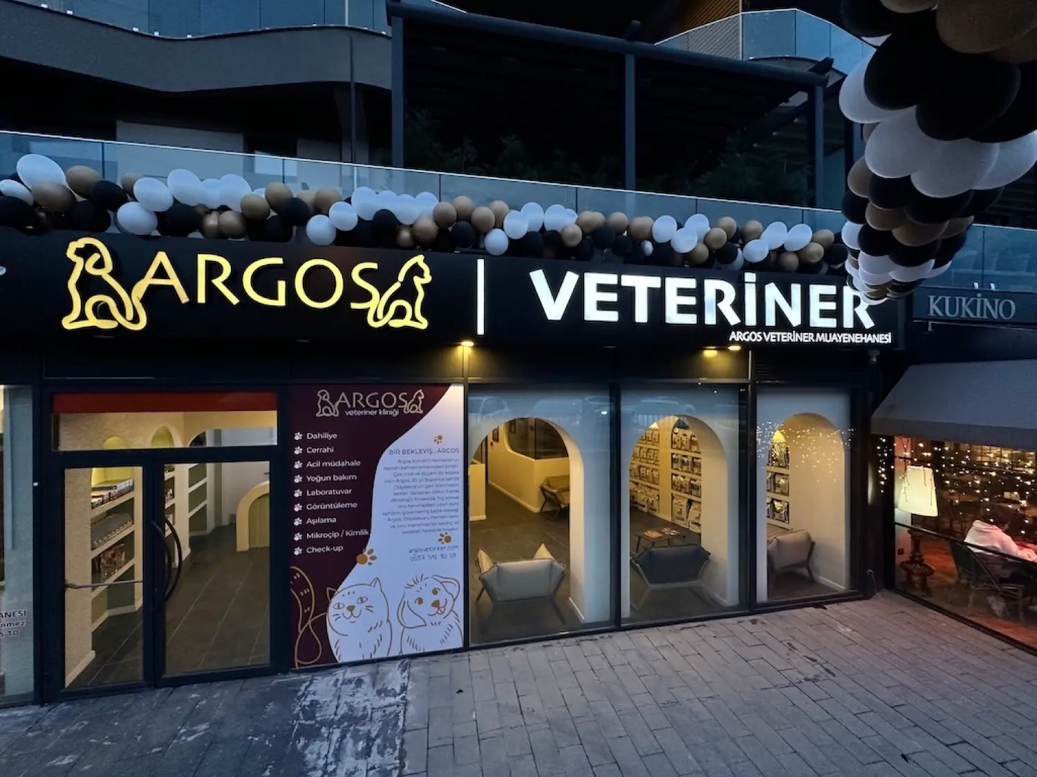 Klinik Dış Cephesi — Argos Veteriner Kliniği, Çekmeköy